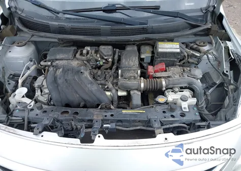 2019 Nissan Versa 1.6 S+ из США, поврежденный, VIN 3N1CN7AP1KL808885